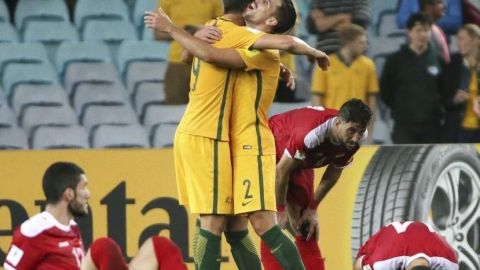 Australia vence a Siria y será rival de cuarto de Concacaf