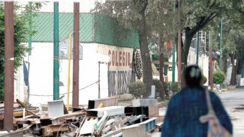 Demolición del colegio Rébsamen inicia el lunes, acuerdan