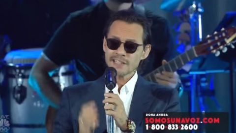 Marc Anthony canta “Preciosa” en concierto “One Voice: Somos Live!”