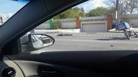 Motociclista arrolla a peatón en Tamaulipas