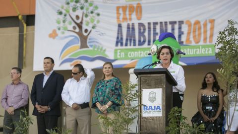 Inaugura gobierno del estado la  Expo ambiente y expo plantas tijuana 2017