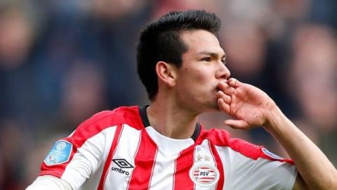 Lozano guía triunfo del PSV y es líder de goleo