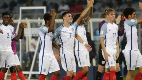 Inglaterra vence a Brasil y jugará la final del Mundial Sub-17