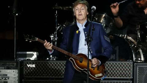 ¡Fuerza México! exclamó Paul McCartney