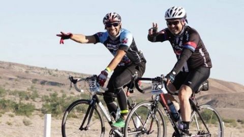 Más de 700 ciclistas recorren La Rumorosa