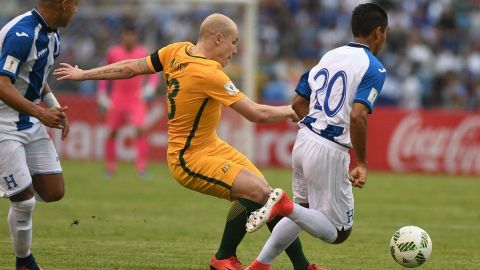 Honduras y Australia empatan sin goles en repesca mundialista