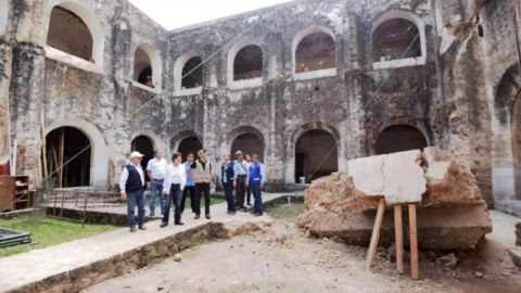 Avanza recuperación del patrimonio dañado por sismos