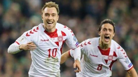 Dinamarca golea a Irlanda y va al Mundial
