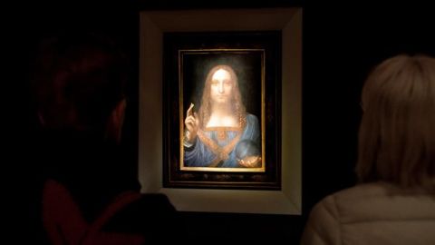 Subastan un cuadro de Da Vinci en Nueva York por 450,3 millones de dólares