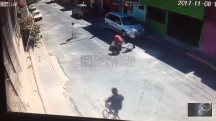 Video capta ataque de perro pitbull a mujer en la GAM
