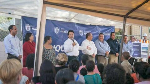 Encabeza alcalde arranque de obra en ocho calles de La Presa ALR