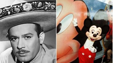 Celebran cumpleaños de Pedro Infante y Mickey Mouse