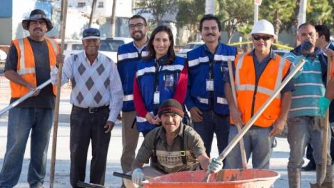 Realiza Sindicatura recorrido en obra de pavimentación del Bulevar Cucapah