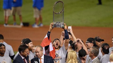 Astros reciben histórico bono por ganar Serie Mundial