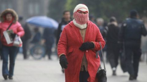 Frente frio causa descenso de temperaturas en diversas zonas del país