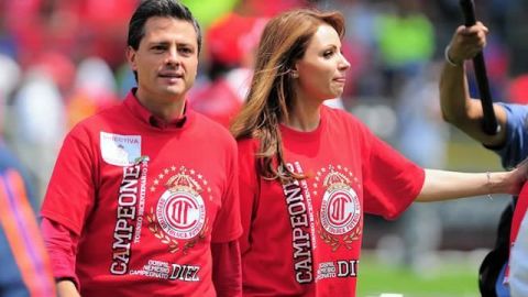 Peña Nieto pide ver al Toluca campeón antes de dejar la presidencia