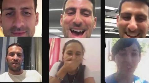 Djokovic usa app para hablar con gente al azar ¡los sorprendió!