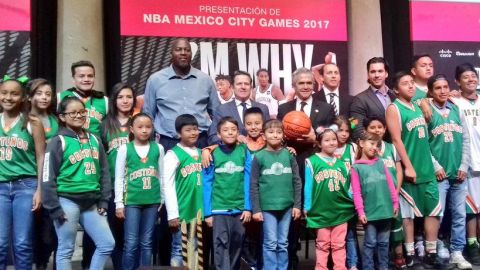 Con taquilla casi agotada, todo listo para la NBA en México