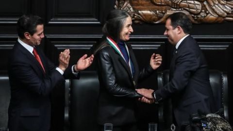 Destaca Peña Nieto compromiso de Carabias con medio ambiente