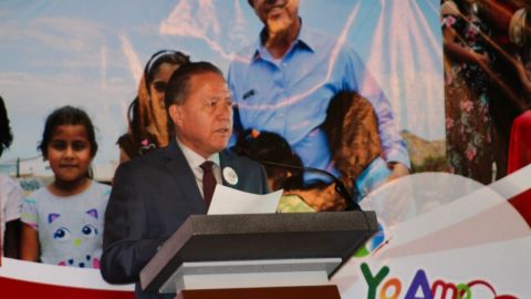 Rindió primer informe, Marco Antonio Lizárraga, presidente del DIF Tecate