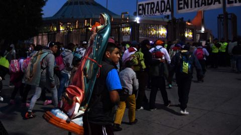 Piden a la Virgen de Guadalupe fuerza tras sismo