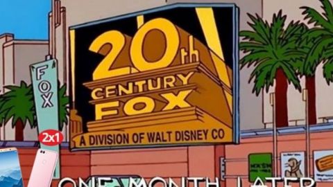 "Los Simpson" vaticinaron que Disney compraría a Fox hace 19 años