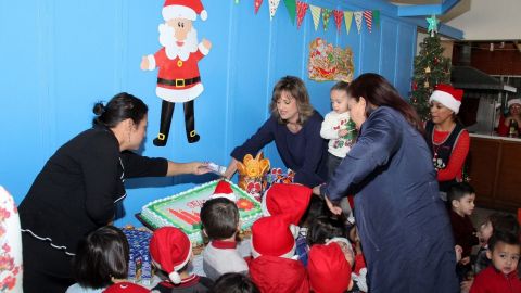 Llega navidad a centros de desarrollo infantil comunitario DIF Tijuana
