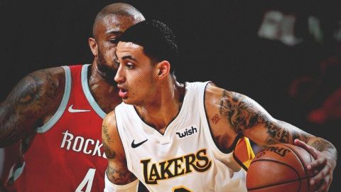 Kuzma y Lakers frenan a Harden y los Rockets