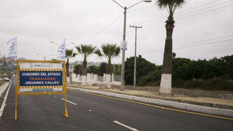 Realizan en Tijuana obras de pavimentación y canchas deportivas