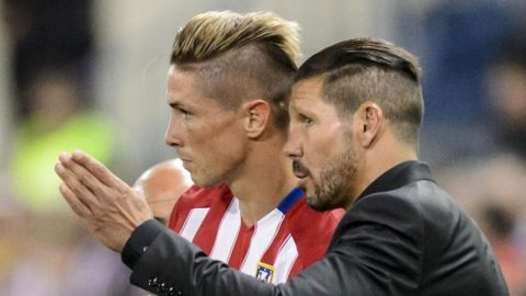 Simeone: "Torres es un reflejo de los valores del Atlético"