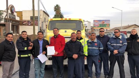 Bomberos de Tecate cuentan con nueva unidad tanque pipa