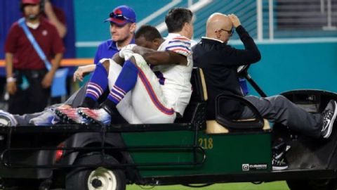 Bills optimistas sobre lesión de LeSean McCoy