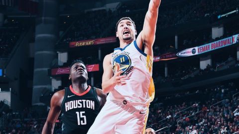 Curry y Thompson brillan; Warriors doblegan a Rockets