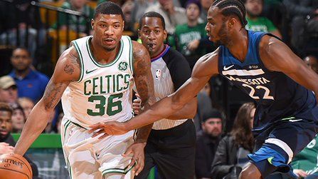 Smart anota 18 en victoria de Celtics sobre Timberwolves