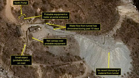 Satélite desvela nuevas excavaciones en la base nuclear norcoreana
