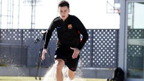 Coutinho ya trabaja con el Barça para superar su lesión