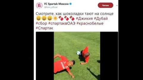 Spartak de Moscú llama 'chocolates' a sus jugadores de color