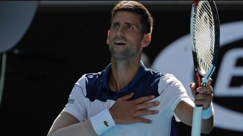 Djokovic supera la primera ronda del Abierto de Australia