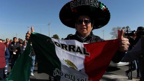 "Caravana por la Dignidad" de Corral recorre capital de Chihuahua