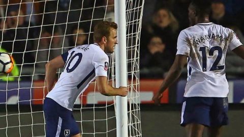 Kane evita eliminación del Tottenham ante equipo de cuarta división
