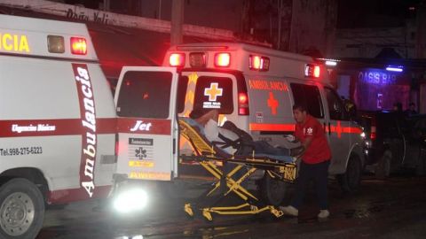 Sube a 6 cifra de heridos por ataque en bar de Cancún