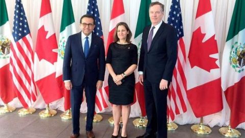 Canadá, México y EEUU admiten avances y dificultades en negociación del TLCAN