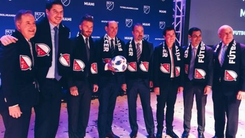 David Beckham ya tiene franquicia en la MLS; debutará en 2020