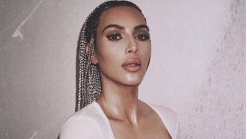 Kim Kardashian impacta en Instagram con "topless"