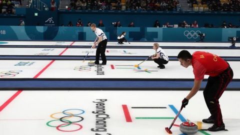 Curling inauguró actividades en Pyeongchang 2018