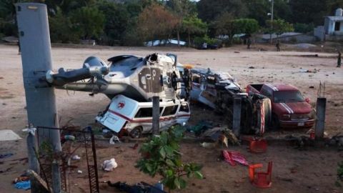 ¿Cómo es el helicóptero que se desplomó en Oaxaca?