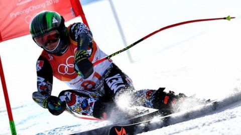 Rodolfo Dickson termina 48 en Slalom Gigante de los Juegos Invernales