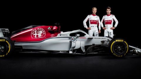 Sauber presentó su auto para temporada 2018 de la Fórmula Uno