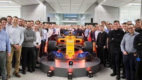 Fernando Alonso, entusiasmado con su nuevo McLaren