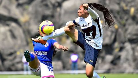 Pumas Femenil venció 3-0 a Cruz Azul